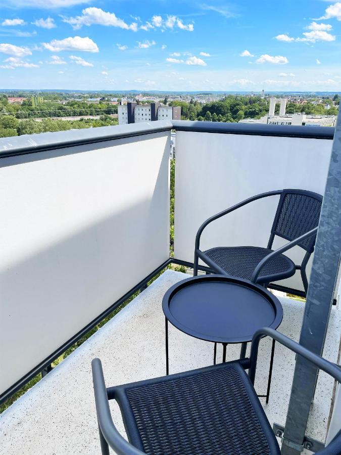 Panorama Home Mit Weitblick Auf Die City インゴルシュタット エクステリア 写真